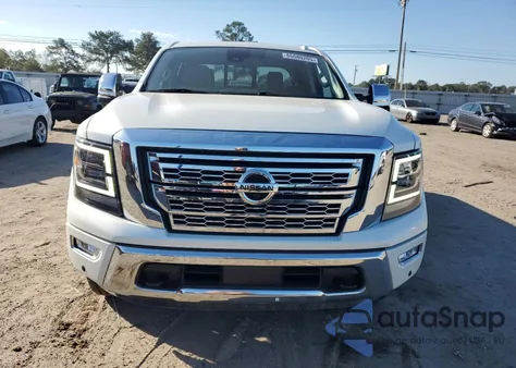 2021 Nissan Titan Sv из США, поврежденный, VIN 1N6AA1ED7MN514890